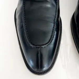 Magnanni Black Leather Split Apron Toe Modern Penny Loafer 11333 Mens Sz 9.5 M Magnanni | Shoes | Magnanni Black Leather Split Apron Toe  main image 3